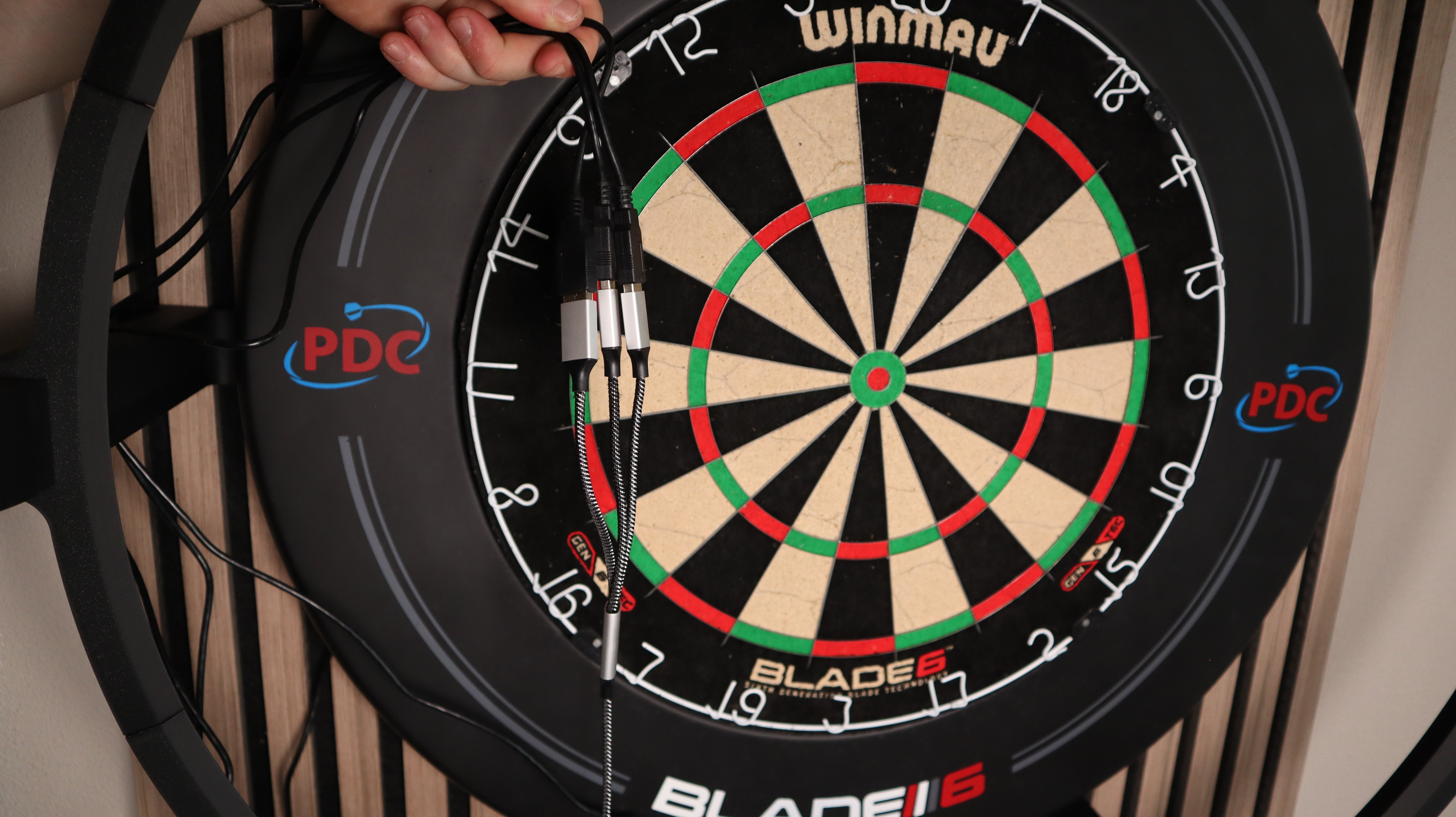 Autodarts Komplettset mit Leuchtring