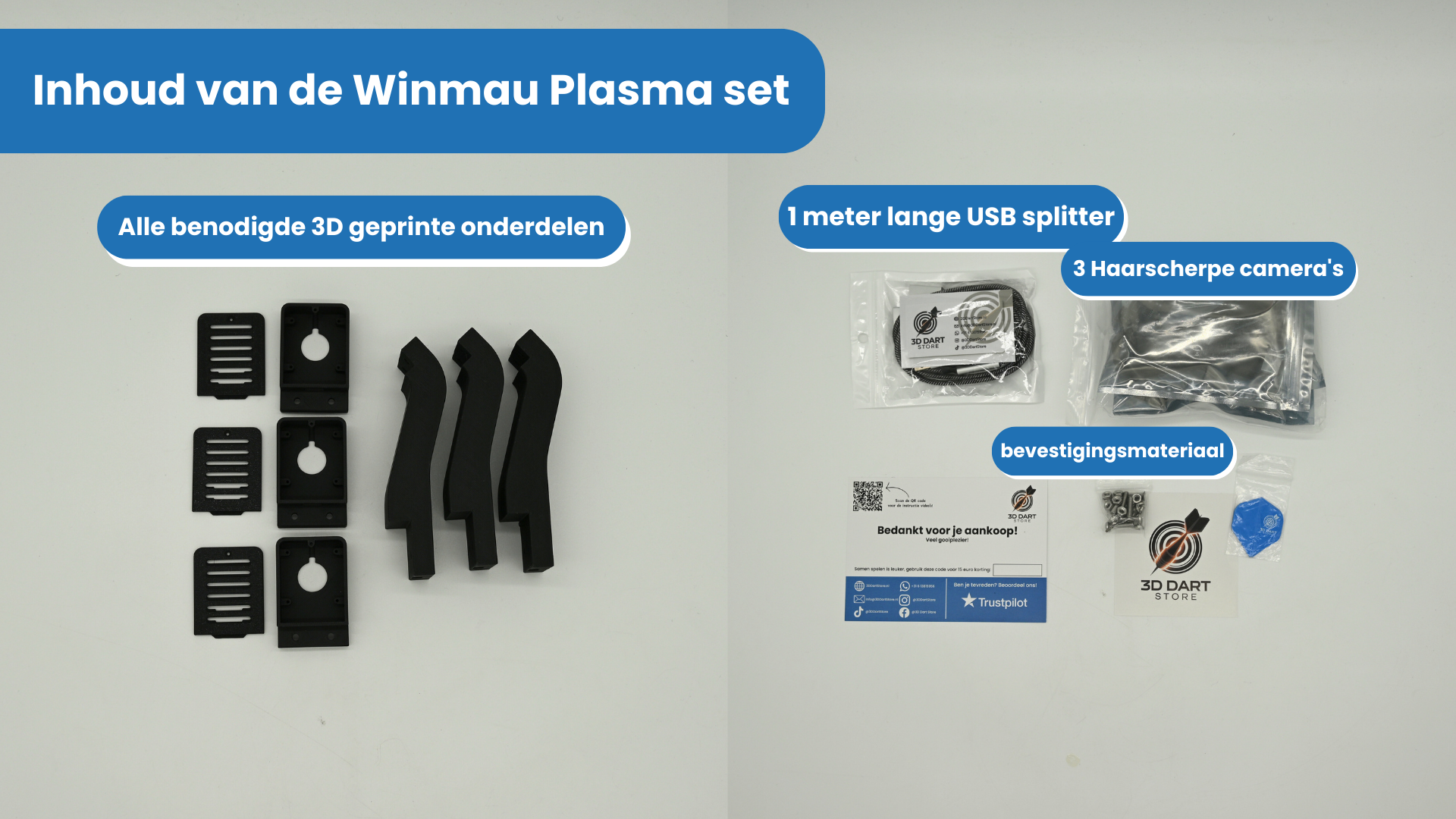 Autodarts set for Winmau Plasma Light Ring