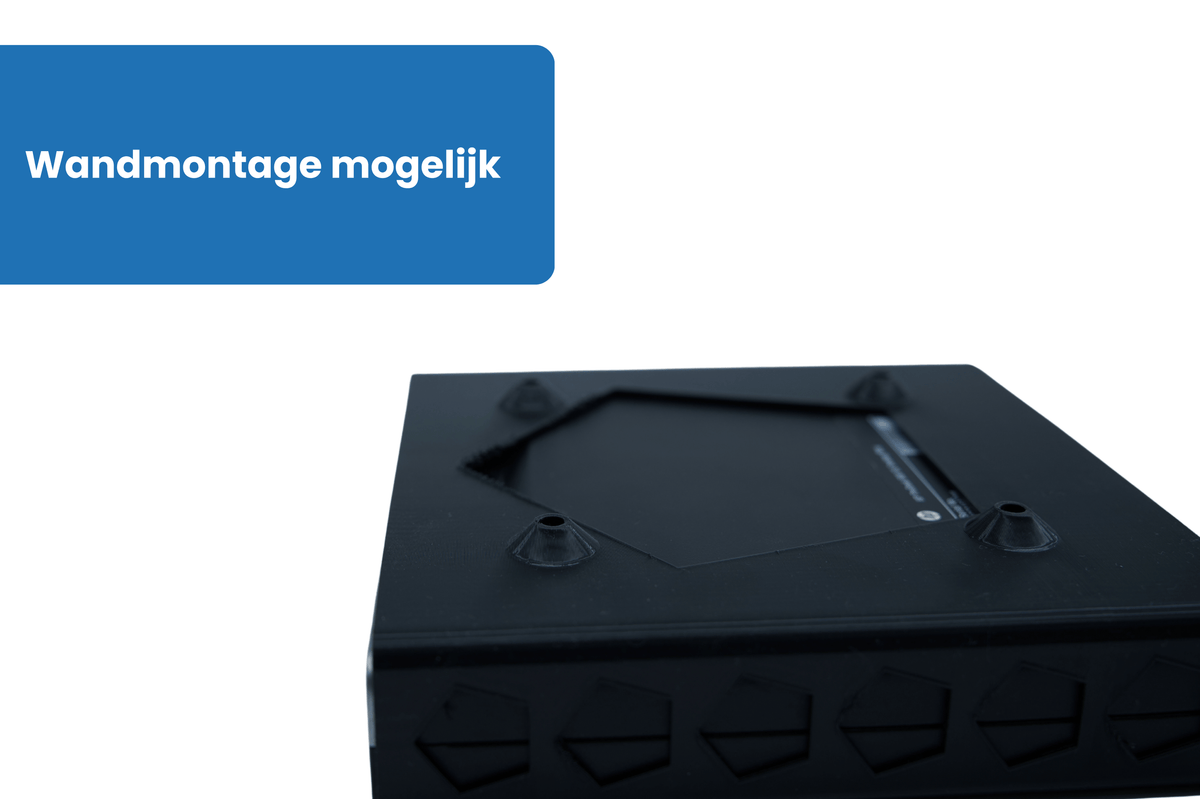 wandmontage onderkant mogelijk