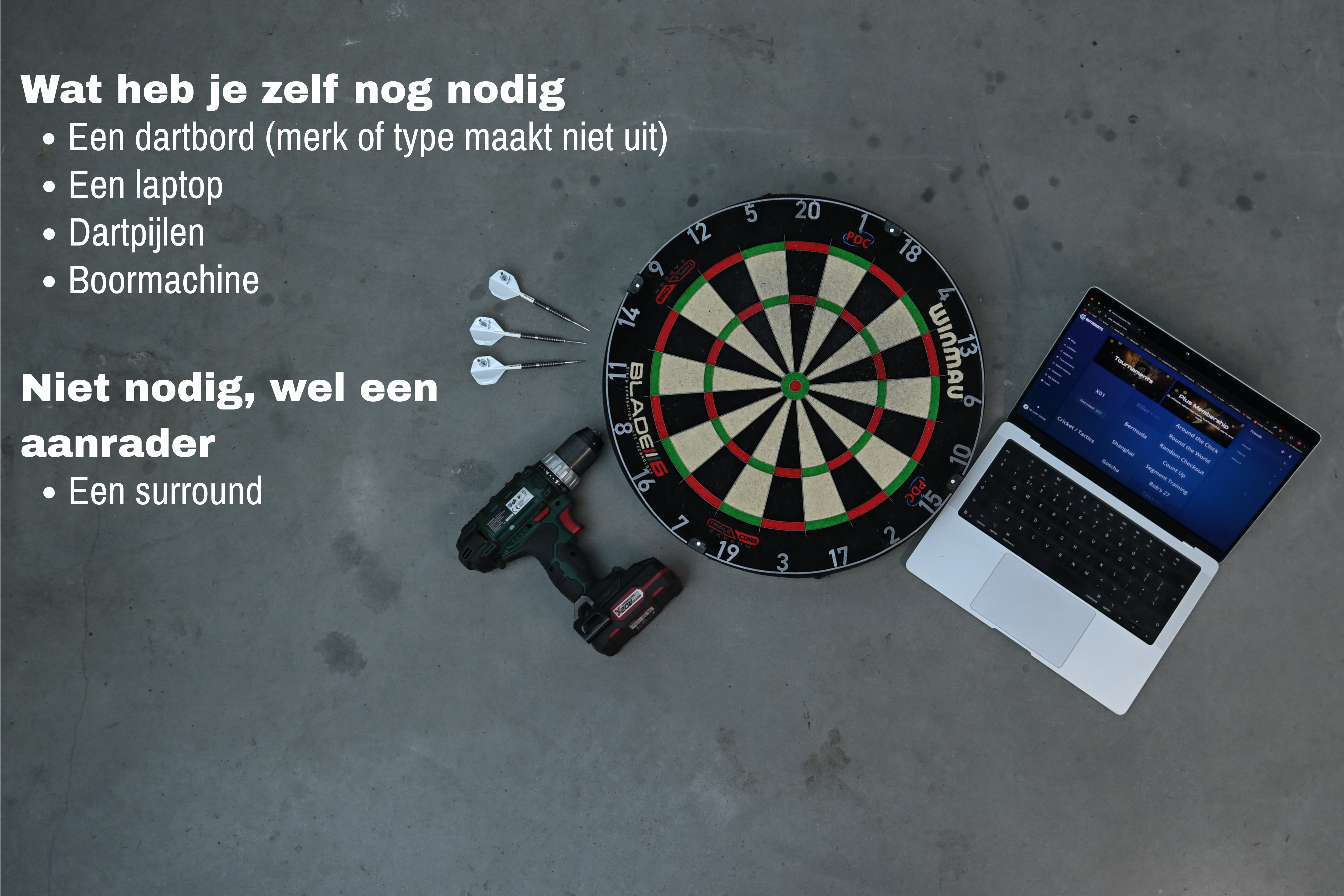Autodarts Complete set with Light Ring