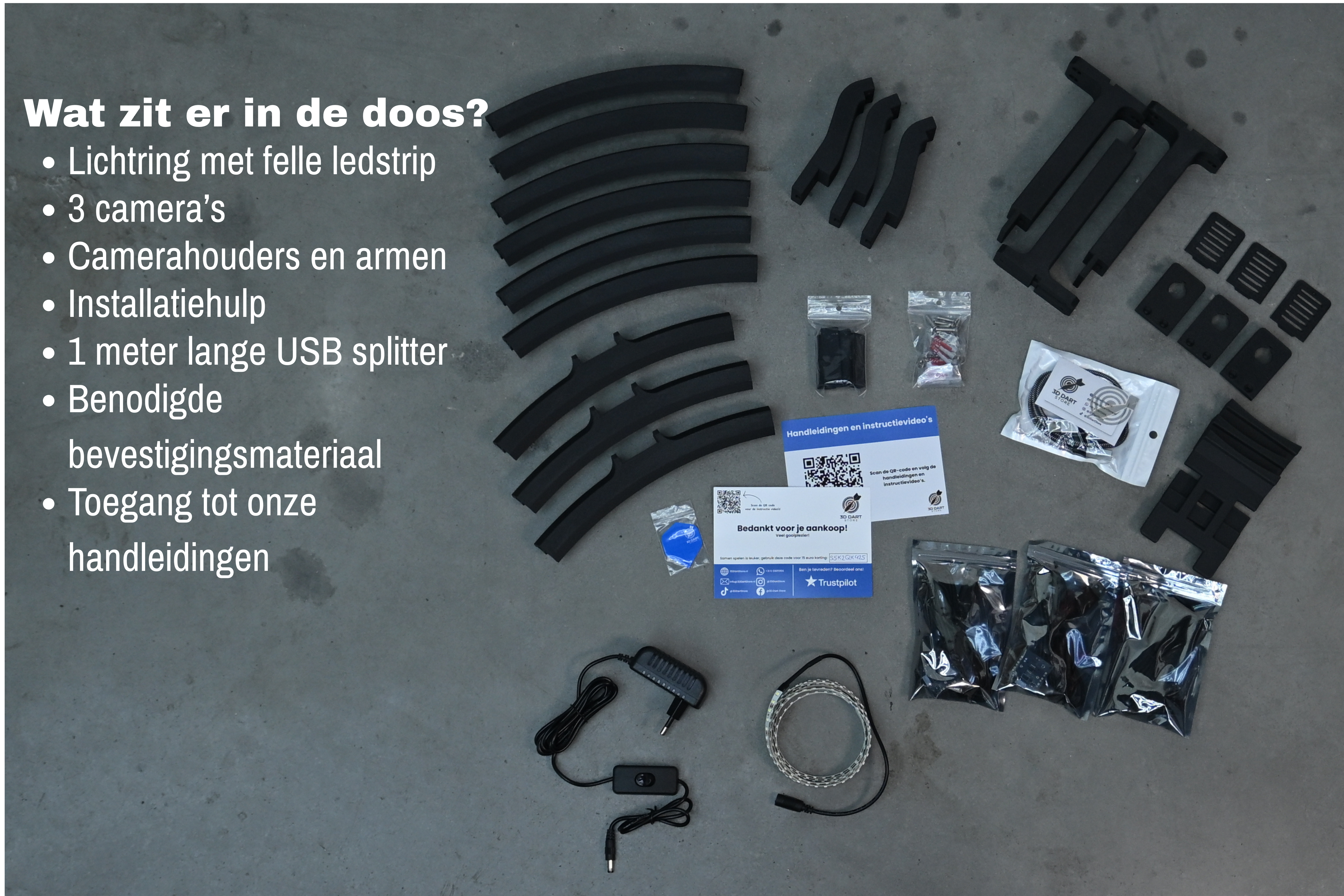 Autodarts Complete set with Light Ring